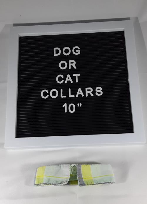 Dog/cat collars, 10"