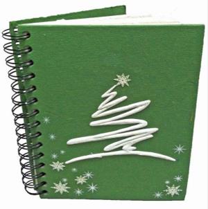 Mr. Ellie Pooh Christmas Journal - Tree