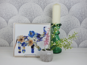 The Floral Elephant Styled Vignette
